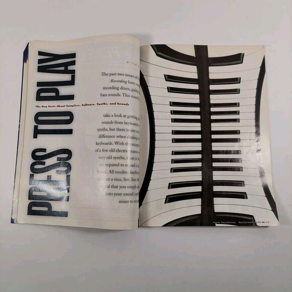 Home Recording Magazine September 2003 Hot Keys Synth Sound Music Studio Audio - Picture 6 of 9